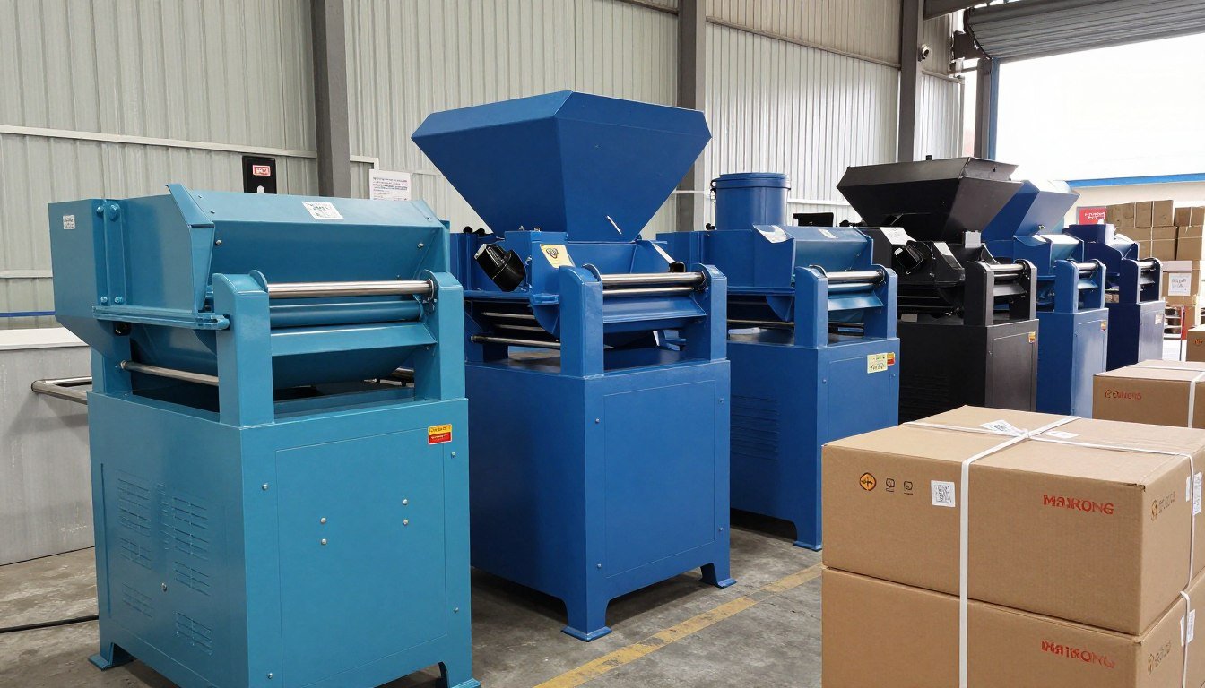 MAIKONG plastic shredder machines ready for shipment to Philippines