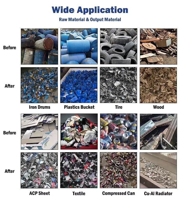 Small Plastic Shredder Machine