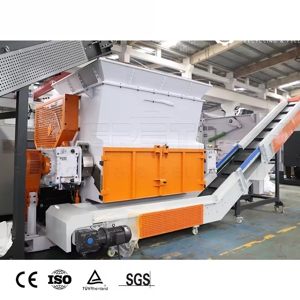 Industrial Plastic Shredder