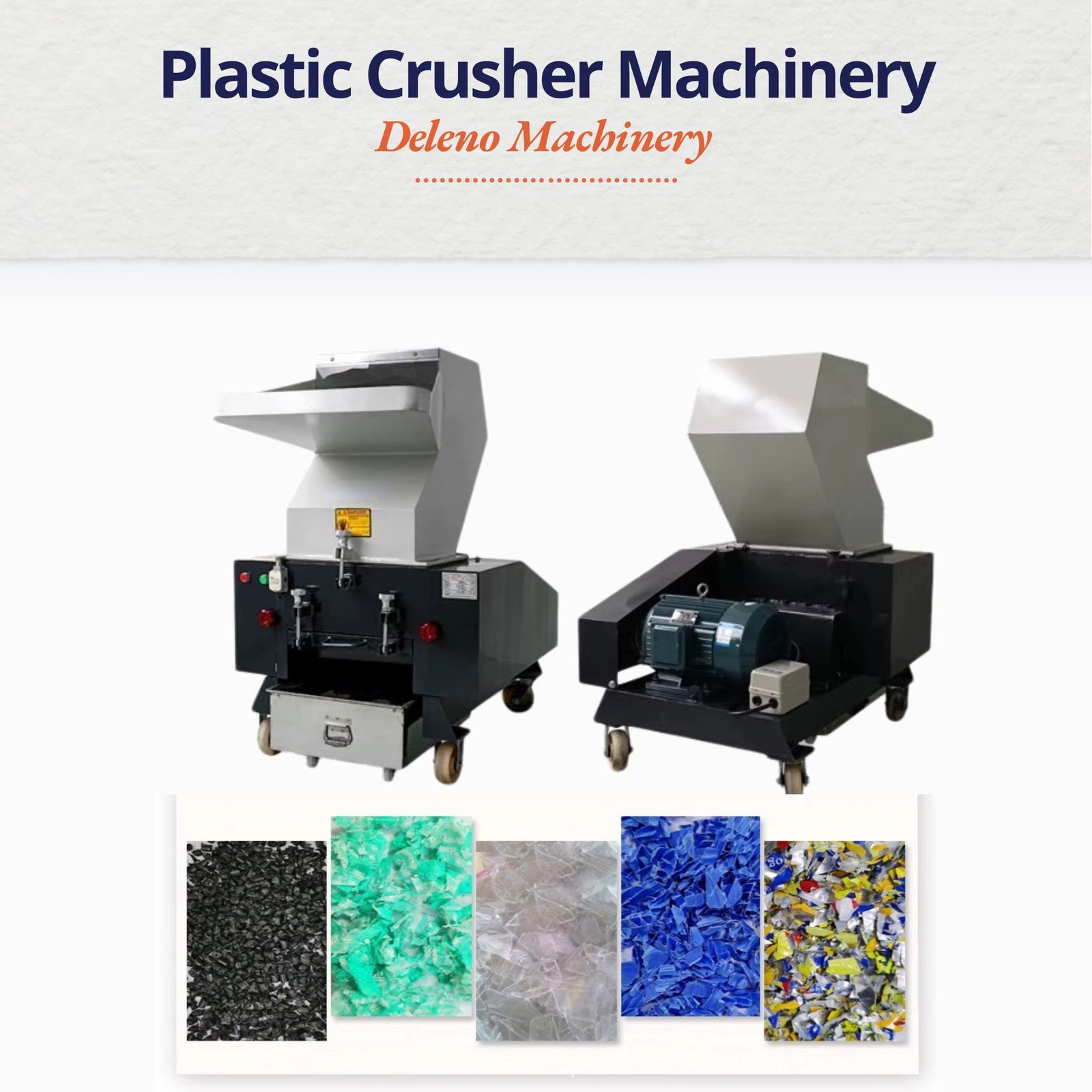 Heavy-Duty Industrial Plastic Shredders