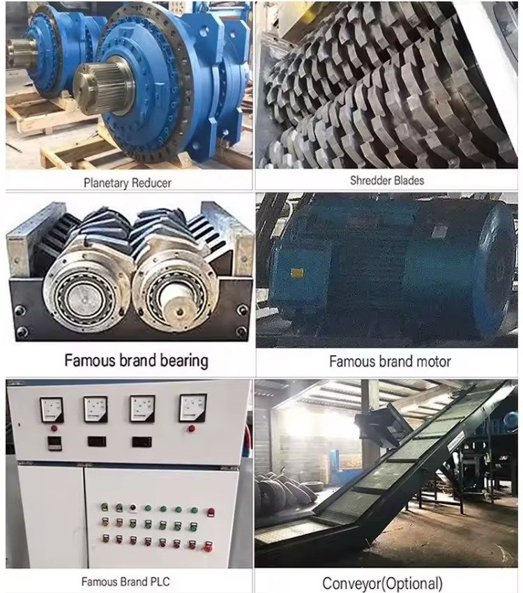 Industrial Plastic Shredder