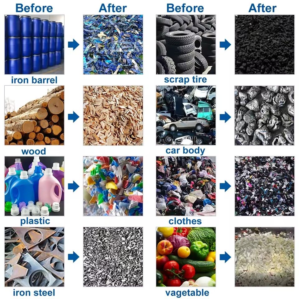 Small Plastic Shredder Machine