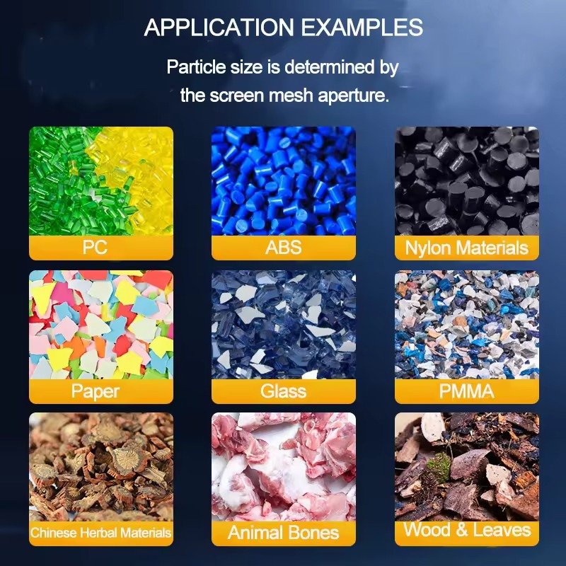 Small Plastic Shredder Machine