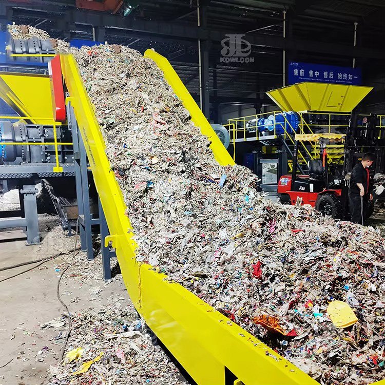 Industrial Plastic Shredder