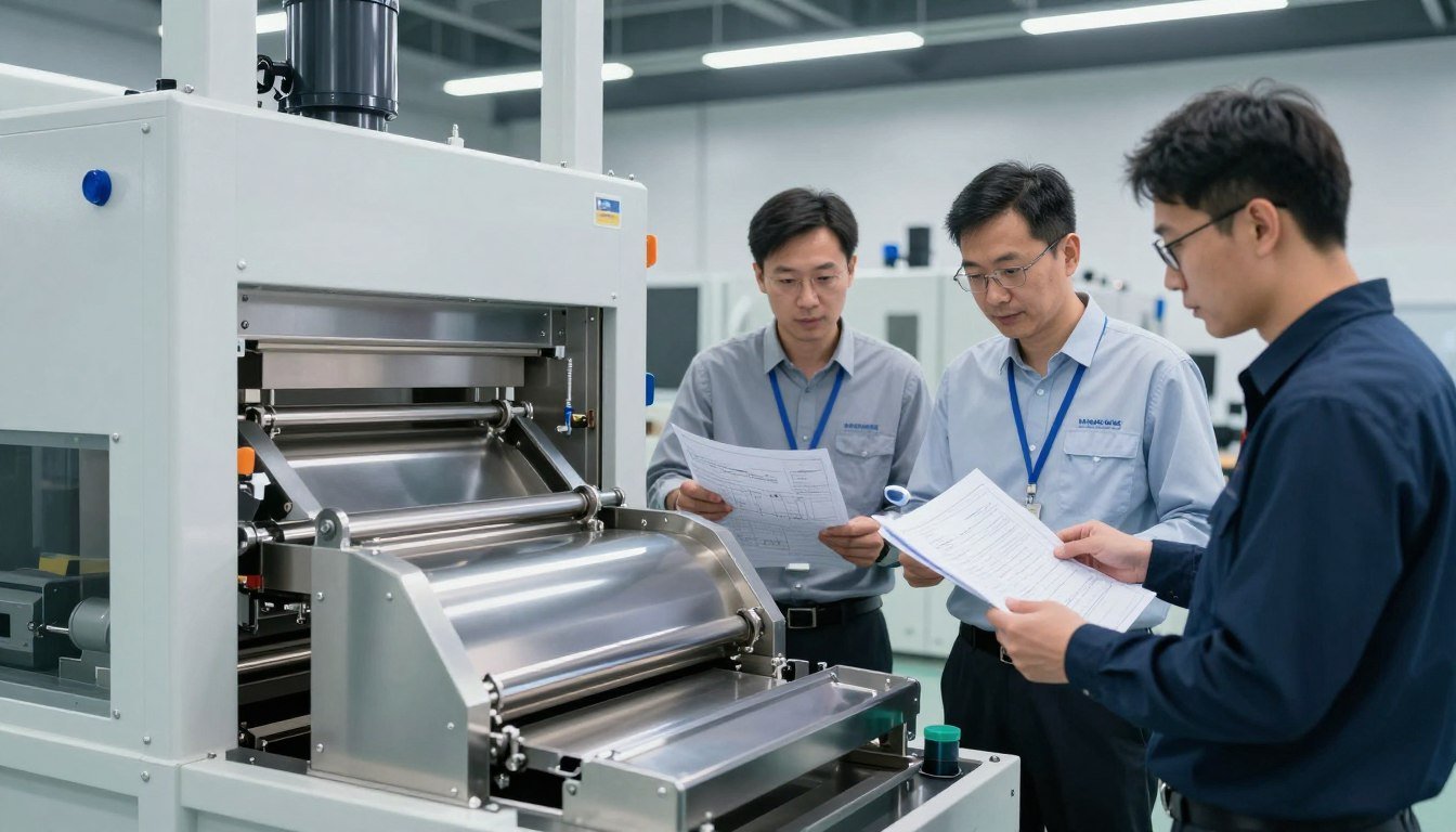 MAIKONG engineering team working on industrial shredder design in GD, SZ facility MAIKONG engineering team working on industrial shredder design in GD, SZ facility