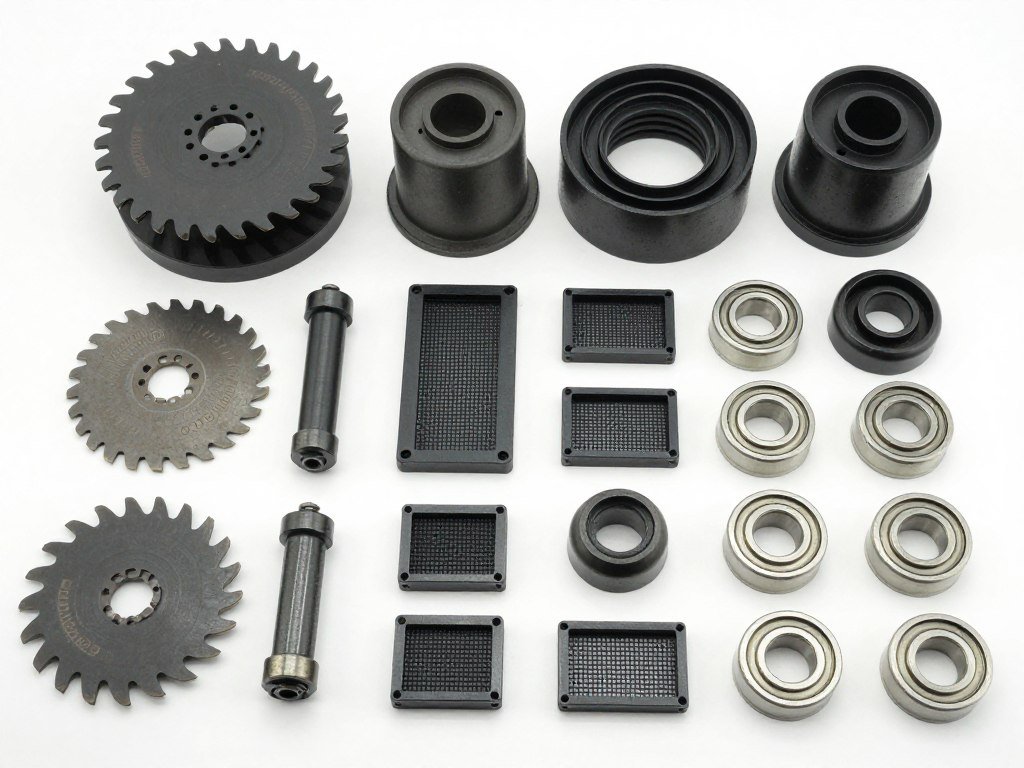 MAIKONG plastic shredder parts including blades, screens, and bearings MAIKONG plastic shredder parts including blades, screens, and bearings