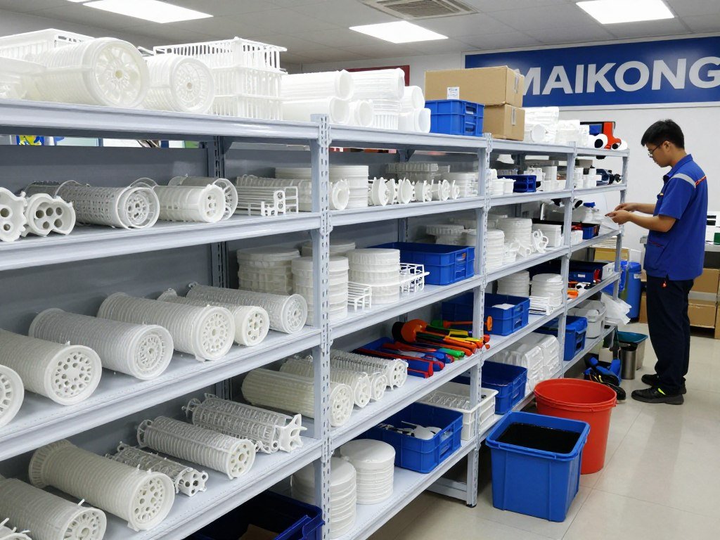 MAIKONG plastic shredder parts inventory and service center