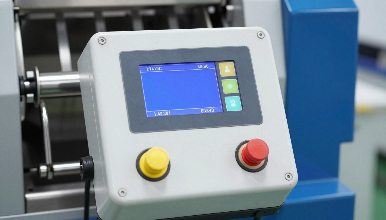 MAIKONG plastic shredder control panel and safety features