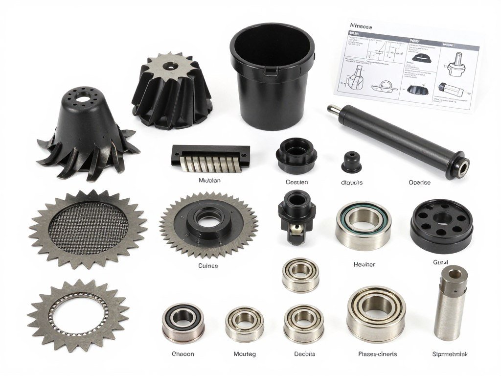 MAIKONG plastic shredder parts and replacement components