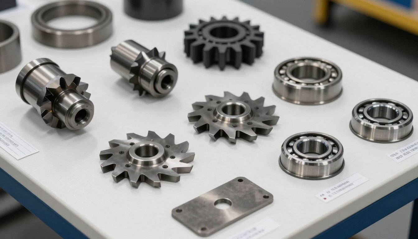 Replacement blades and wear parts for plastic shredders Replacement blades and wear parts for plastic shredders