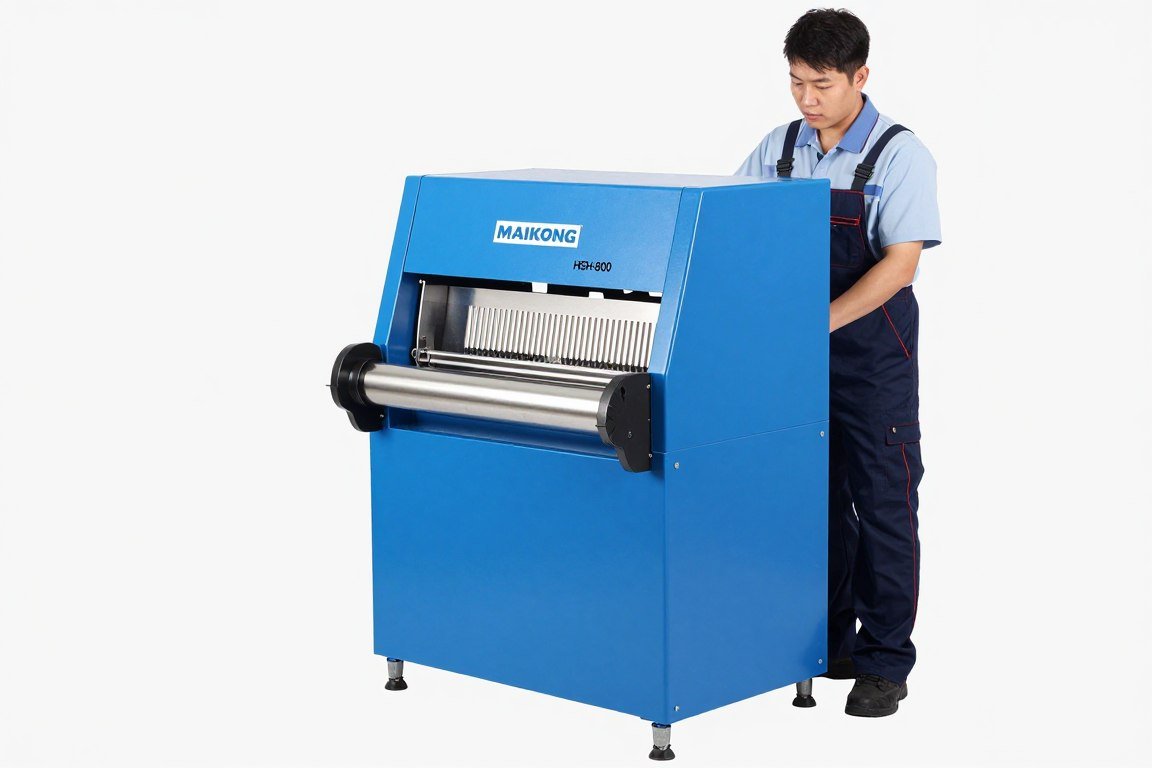 MAIKONG HSH-800 small plastic shredder for medium plantations MAIKONG HSH-800 small plastic shredder for medium plantations
