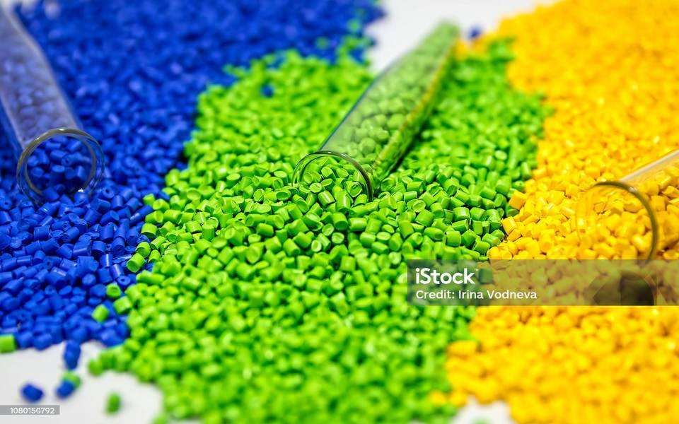 Industrial plastic shredder processing agricultural waste in Philippine banana plantation